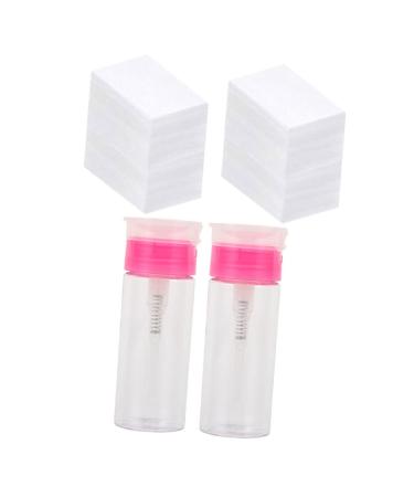 Mikinona Mikinona Manicure Kit 100ml Lint Remover Wipes Makeup Remover Pads Refillable Bottles Gel Polish Removal