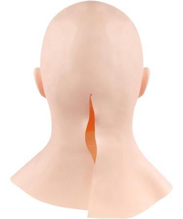 Shenruifa Latex Head Cover Realistic Effects High Elasticity Adult Size for Halloween Cosplay Christmas Headgear (Assorted Color) - Buy Online on GoSupps.com