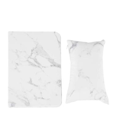 Hand Rest Cushion Comfortable Durable Foldable Space-Saving Reliable Manicure Hand Pillow Relieve Hand Fatigue Home Hand For Reduce Hand Pressure(white)