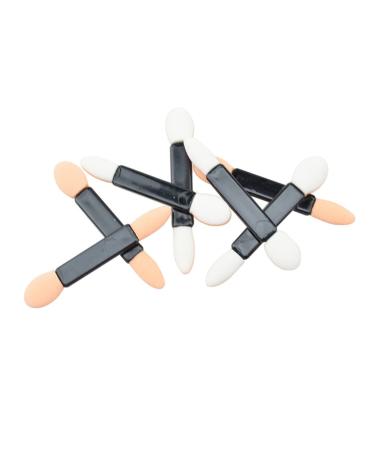 VINTORKY 50pcs Eye Shadow Applicator Eye Shadow Brush Sponge Double Ended Makeup Brush Sponge Eyeshadow Brush