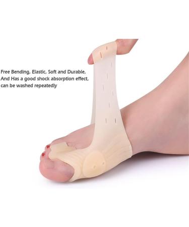 Bunion Corrector Silicone Toe Separators Sleeves - Orthopedic Big Toe Straightener for Hallux Valgus, Bunions, and Calluses - 1 Pair - Buy Online on GoSupps.com