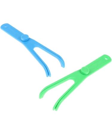 Buy Portable Dental Floss Holder & Tooth Flap - Reusable 2pcs Dispenser & Picks for Easy Flossing - Buy Online on GoSupps.com