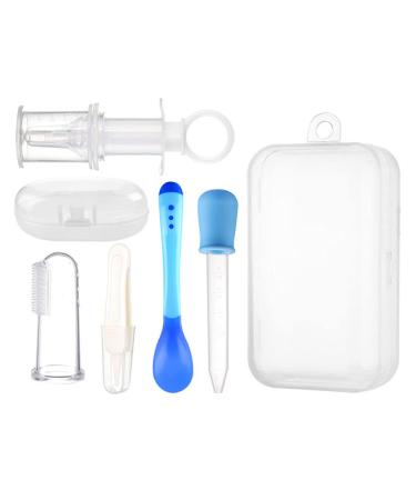 Healifty 5pcs/ Set Baby Medicine Feeder Set Baby Medicine Dispenser Baby Food Feeder Liquid Medicine Dispenser