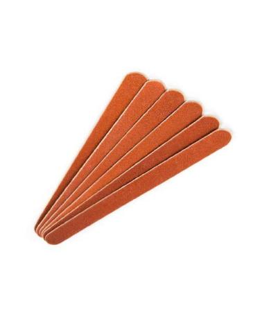 Comfort Axis Straight Double-sided Emery Board 4.5 Inches - Pack of 100 | 100 Count - Professional Nail File Set - Buy Online on GoSupps.com