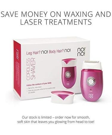 NO!NO! Cordless Shaver - Smooth, Hair-Free Skin with Ease - Buy Online on GoSupps.com