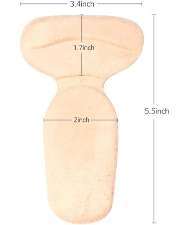 Heel Grip Pads - Gel Back Heel Cushion Protectors for Blisters | Adhesive Silicone Suede Inserts for Men & Women - 1 Pair - Buy Online on GoSupps.com
