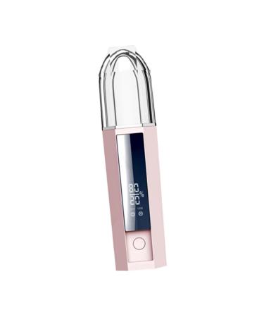 Ipetboom 1pc Facial Spray Face Hydration Sprayer Steamer for Face Portable Facial Humidifier Portable Face Mister Portable Humidifer Handy Mist Spray Hydrating Instrument Cold Spray 15.6x3.6cm Light Pink