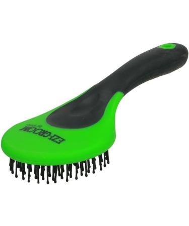 Shires 1366 Ezi-Groom Grip Mane & Tail Brush Navy Blue - Buy Online on GoSupps.com