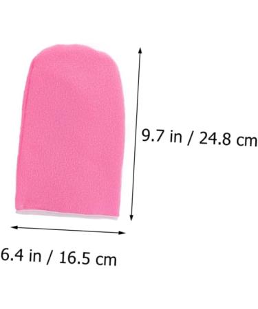 Beaupretty Gloves Pairs hot wax pink gloves heat retention paraffin wax gloves wax bath treatment gloves spa gloves bath gloves Hand Treatment Mitts Hand Spa take a bath Insulation Wax - Buy Online on GoSupps.com