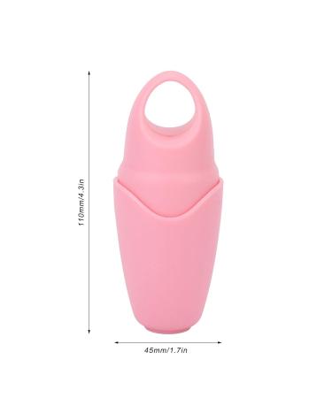 V Shaped Silicone Face Ice Mold - DIY Calming Eye Treatment & Puffiness Remover (Pink) | International Shipping Available - Buy Online on GoSupps.com