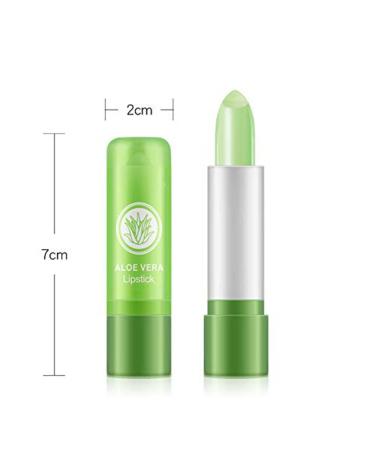 12 Pack Aloe Vera Lipstick - Long Lasting Color Changing Lip Balm & Moisturizer - Nourishing Magic Gloss - Buy Online on GoSupps.com