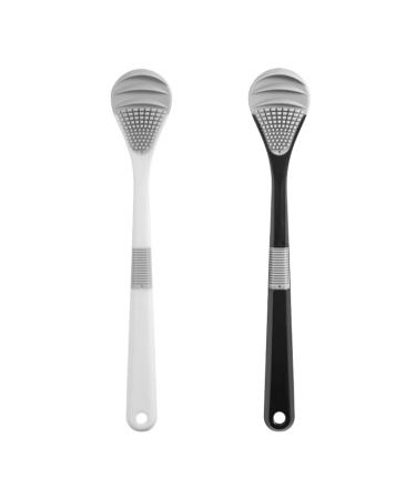 XPEX tongue cleaner 2-pack (2x 1 piece) tongue scraper tongue cleaner tongue scraper bad breath