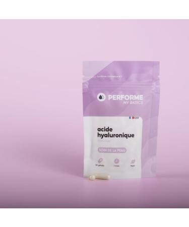 My Basics Hyaluronic Acid + Vitamin C - Anti-Aging - Plumping - Skin Elasticity - 30 Vegetable Capsules - 1 Month of Treatment Performs - Buy Online on GoSupps.com