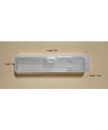 Mptech Transparent Travel Toothbrush Box - Toothbrush and Toothpaste Storage Set - Buy Online on GoSupps.com