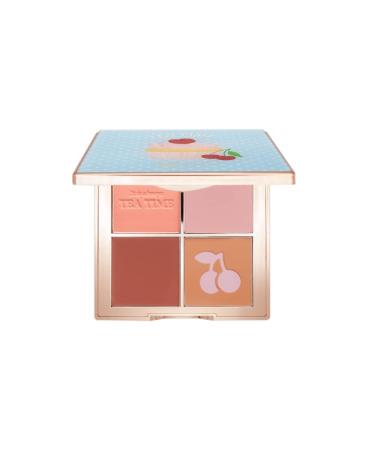 FreshO2 x Pony | Butter cream Blush Palette | Radient Soft Blendable Blush | specially designed 5 colors blush palette. Smooth just like silk | Made In Taiwan | Vegan Cruelty Free