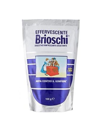 brioschi Lime Refreshing Digestive Dissolving with Lemon Flavour 100 g