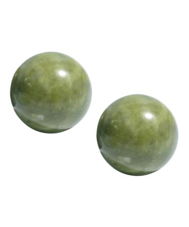 2st handball massage jade handball jade baoding balls.Health Tool Health Exercise Baoding-B Baoding handb Hand exercise balls.Skin -friendly fitness health ball