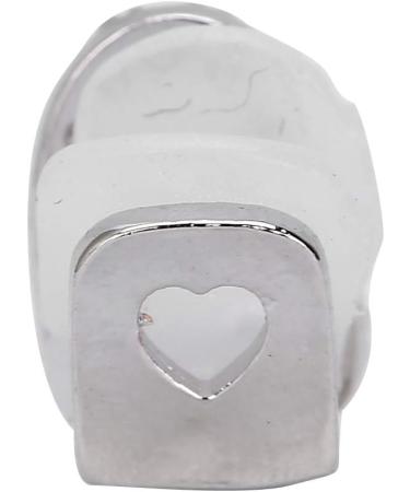 Teeth Jewelry Tooth Gems Teeth Grills Single Tooth Bling Teeth Accessory Decoration for Halloween Party Hip Hop Show (Single portal diamond silver) - Buy Online on GoSupps.com