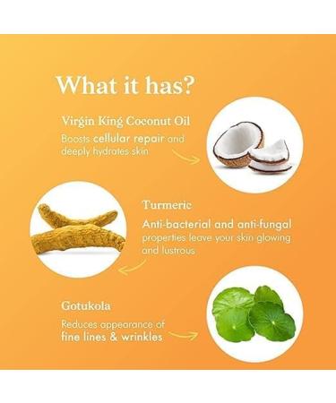 Shower Gel with Coconut & Ayurveda | Sulphate & Paraben Free | 100% Vegan | 200ml | International Shipping Available - Buy Online on GoSupps.com