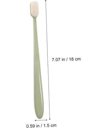 Angoily Extra Soft Travel Toothbrush - 4 Pack Collapsible Children's Toothbrush with Natural Bristles | Lightweight & Compact for International Shipping - Buy Online on GoSupps.com