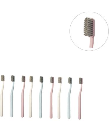 FRCOLOR 9 Pcs Soft Bristle Bamboo Toothbrush Set - Eco-Friendly Travel Manual Toothbrushes for Women Dogs and Guest Care - Buy Online on GoSupps.com