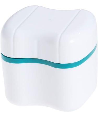 FOMIYES Denture Bath Case - 2 Pcs False Teeth Storage Cup with Strainer | Travel-Friendly Denture Holder & Cleaner Case - Buy Online on GoSupps.com
