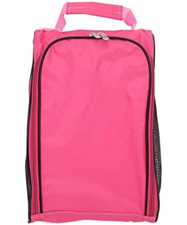Shop Pink Golf Shoe Carrying Bag - Large Capacity Breathable Nylon for Golf & Tennis | International Shipping Available - Buy Online on GoSupps.com