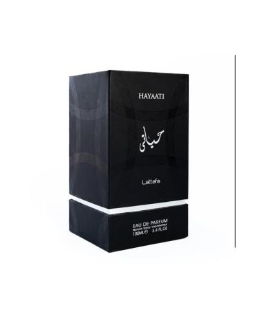 Hayaati Eau de Perfume Spray For Men - With the notes of Apple and Bergamot - 3.4 Fl Oz Black - Buy Online on GoSupps.com