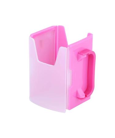 Adjustable Bottle Cup Holder Spill-Proof Milk Box Drinking Bottle Cup Holder with Handle for Baby Toddler Kid Child Kitchen Tool(Red) - Buy Online on GoSupps.com