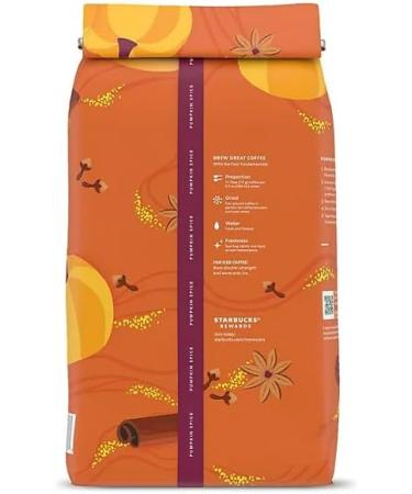 Starbucks Ground Coffee Pumpkin Spice (35 oz.) - Buy Online on GoSupps.com