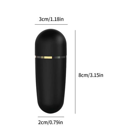 Volcanic Oil Absorbing Roller - Black Face Oil Control Stick | Ultimate Facial Skin Care Tool for All Skin Types - Buy Online on GoSupps.com