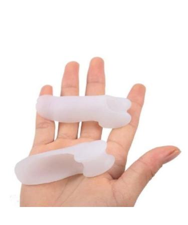 Dr.Tu Gel Little Toe Bunion Corrector Separators - Silicone Bunion Support for Pain Relief - 2 Pairs - Buy Online on GoSupps.com