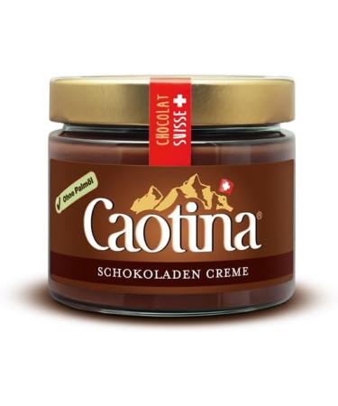 Caotina Blanc Pure Sensation White Drinking Chocolate Powder (1x 500g) et Caotina Original Chocolate Cream Spread (1x300g) qualit suisse durable et certifi  - Buy Online on GoSupps.com