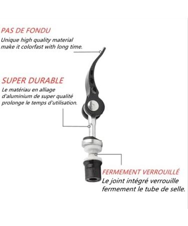 Quick Tensioner for Bicycle Saddle | Aluminum Alloy Quick Release Seat Support for MTB BMX & Road Cycling - Buy Online on GoSupps.com