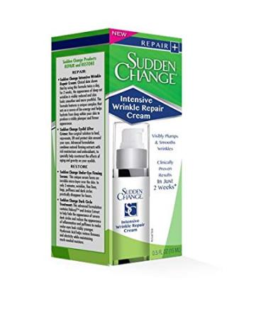 Intensive Wrinkle Repair Cream - Clinically Proven Face Lotion for Deep Wrinkles - Collagen & Elastin Booster - Reduce Fine Lines in 2 Weeks - 0.5 Oz - Buy Online on GoSupps.com