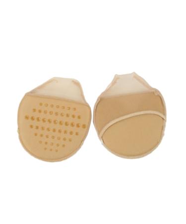FRCOLOR Forefoot Pads 1 Pair Pad for Shoes Half Insole High Heel Shoe Pad Forefoot Pad High Heel Pad High Heels Forefoot Cushion Khaki Medium