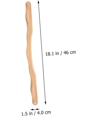 Buy Minkissy 2 Rollstab Fatigue Relief Massage Device - Thai Wood Body Roller for Belly Fat & Wellness | International Shipping Available - Buy Online on GoSupps.com