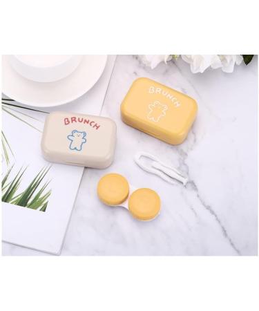 Buy Miedeon 4-Pack Travel Contact Lens Containers - Durable Lens Cases for Safe Storage - Buy Online on GoSupps.com