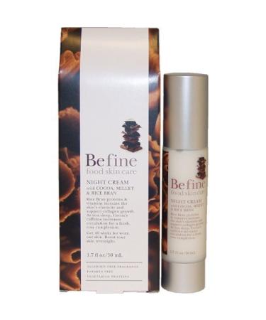 Night Cream with Cocoa Millet and Rice Bran by Befine 1.7 Ounce