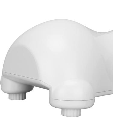 Ininosnp Samnuerly Ergonomic Neck Tractor | Adjustable Spine Massager for Neck Pain Relief | Flexible Support (Bianco) - Buy Online on GoSupps.com