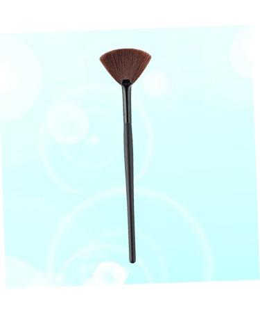 DOITOOL Highlighter Brush Applicator Facial Makeup Brush Blush Brush Face Loose Brush Loose Powder Brush Makeup Blush Cosmetic Brush Liquid Makeup Tricolor Hair Fan - Buy Online on GoSupps.com