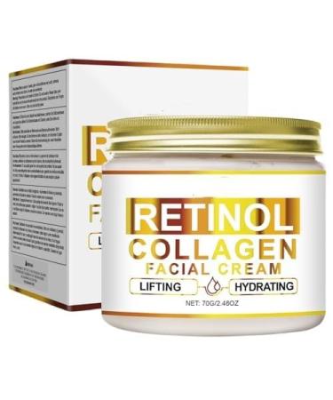 Retinol & Collagen Face Cream Face and Neck Firming Cream Anti Aging Restoring & Hydrating Moisturizer Facial Cream Anti-Wrinkle Face Night Cream Reduce Wrinkles & Fine Lines Day & Night