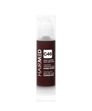 HAIRMED HAIRMED Care and Color Shine-Reflecting Mask Hair Coloring Mask Ammonia-Free Color C46 Copper Red 150 ml