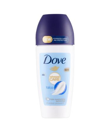 Italian Gourmet E.R. Dove Deo Roll On Advanced Care Talc Antiperspirant Deodorant 48 Hours 50ml + Italian Gourmet Polpa 400g (Pack of 6)
