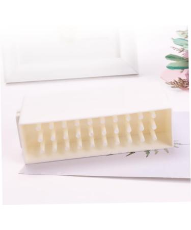 Nail Drill Bits Holder 30 Holes Drill Bits Cleanser Dustproof Drill Bits Organizer Container 30 Holes Manicure Tools for Nail Drill Bit - Buy Online on GoSupps.com