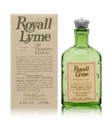 Royall Lyme By ROYALL FRAGRANCES FOR MEN 4 oz All Purpose Lotion / Cologne