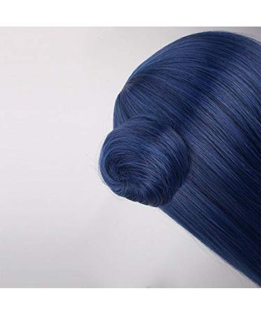 Wig for Love Live! Sunshine!! Tsushima Yoshiko - 70Cm Long Straight Blue Cosplay Wig for Anime Costume Party - Universal Female Fake Hair - Buy Online on GoSupps.com