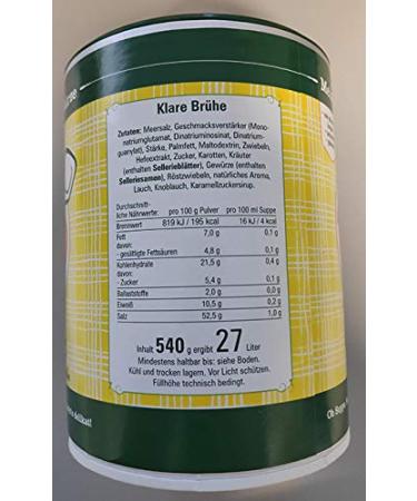 Buy Tellofix Classic Clear Broth - Versatile Low-Calorie Vegetable Broth | 540g Universal Spice Agent for Flavor Enhance - Buy Online on GoSupps.com