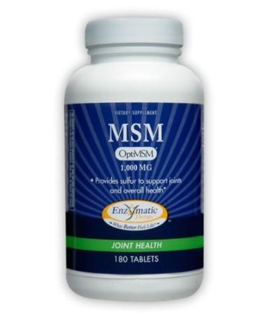 21st Century MSM Methylsulfonylmethane 1000 mg 180 Tablets