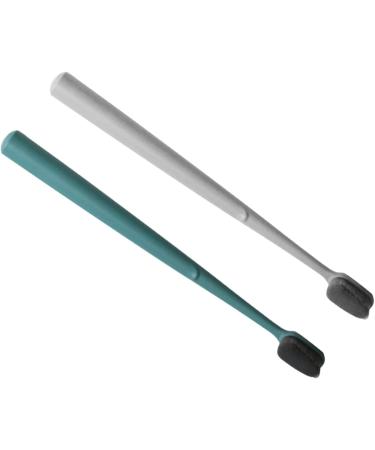 Partykindom Portable Soft Toothbrush Set - 4 Reusable Mouthwear Brushes for Adults with Bracket | Ideal Manual Oral Care - Buy Online on GoSupps.com